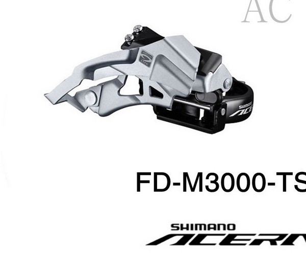Shimano Acera FD-M3000, 3x9 speeds, mtb touring