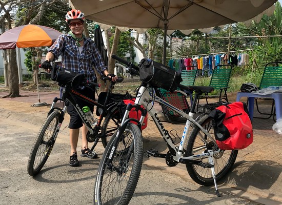 Bikes for rent by Saigon Bike Shop