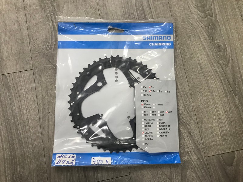 Chainring 48T Shimano Deore FC-M610
